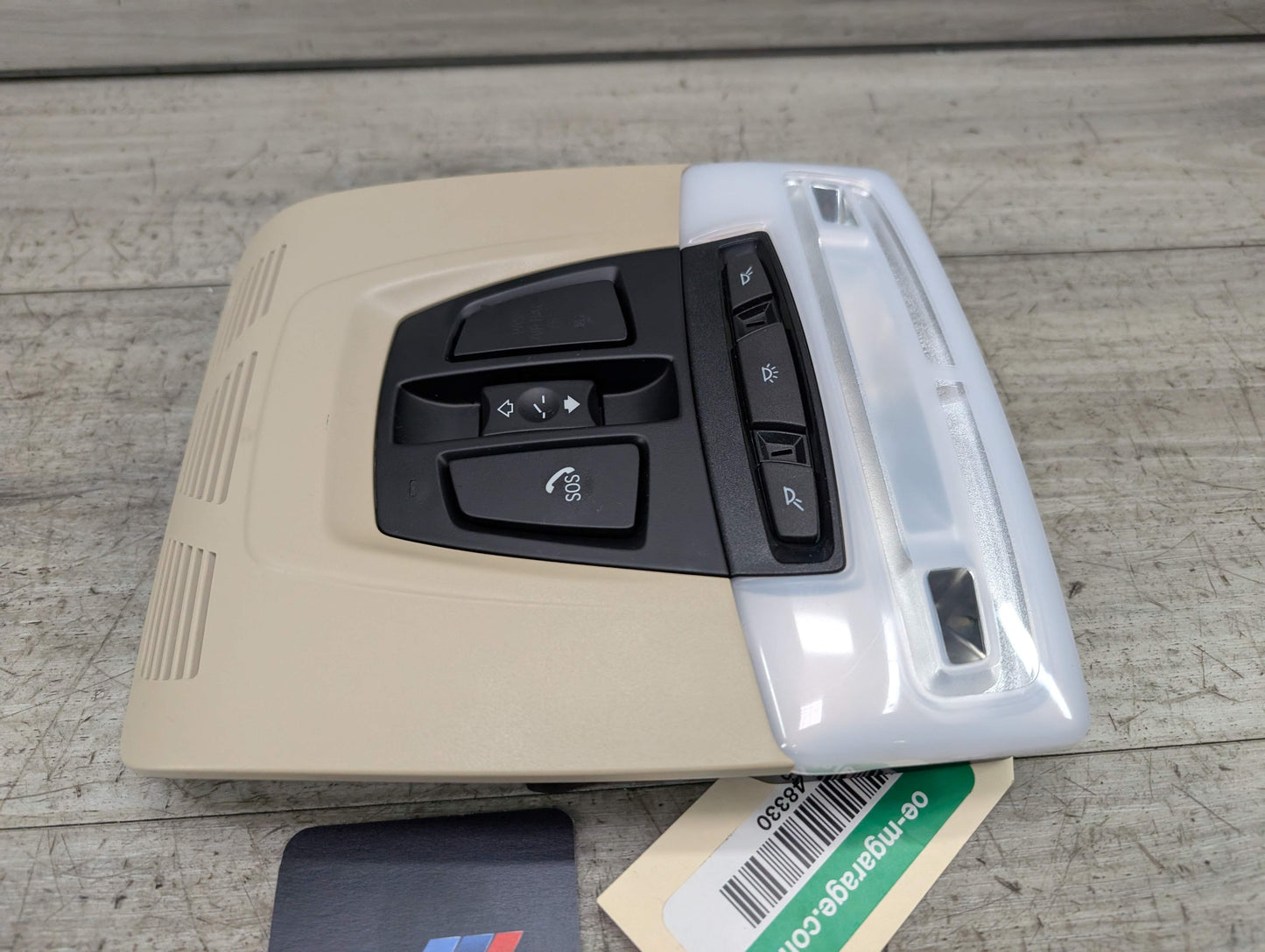 OEM BMW F22 F30 F32 F36 F80 F82 Headliner Roof Console Dome Light SOS Switch