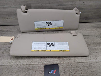 OEM BMW F30 F32 F36 F80 F82 M3 M4 Left Right Interior Sun Visor PAIR Oyster