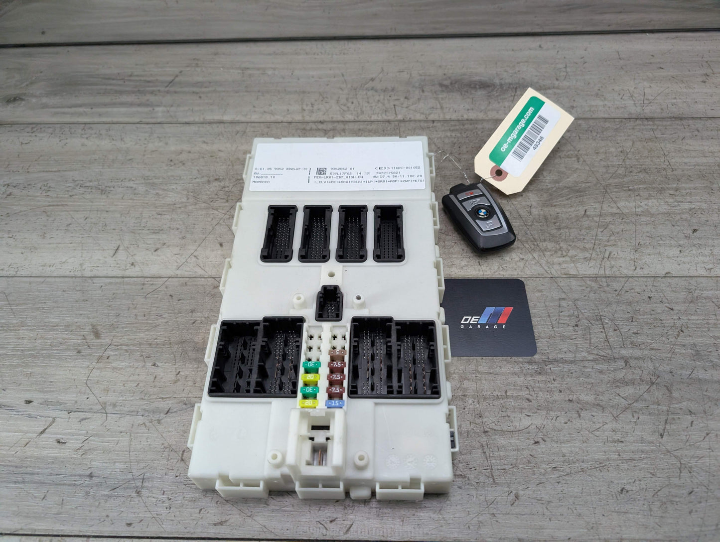 OEM BMW F22 F30 F32 F33 F36 F80 F82 FEM Front Electronic Control Module + Key
