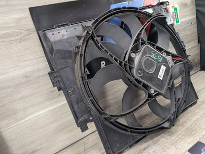 OEM BMW F22 F30 F32 F36 Engine N20 N26 N55 Radiator Cooling Auxiliary Fan 600W