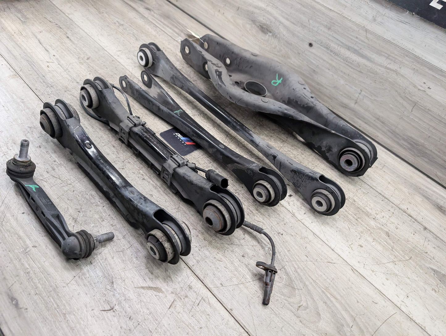 OEM BMW F22 F23 F30 F32 F33 F36 Rear Left Driver Upper Lower Control Arm SET