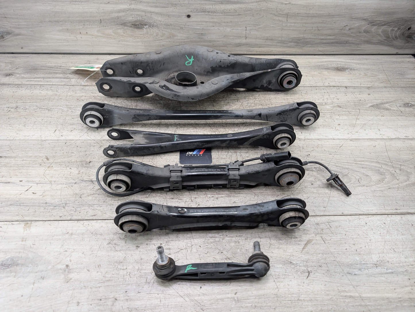 OEM BMW F22 F23 F30 F32 F33 F36 Rear Left Driver Upper Lower Control Arm SET