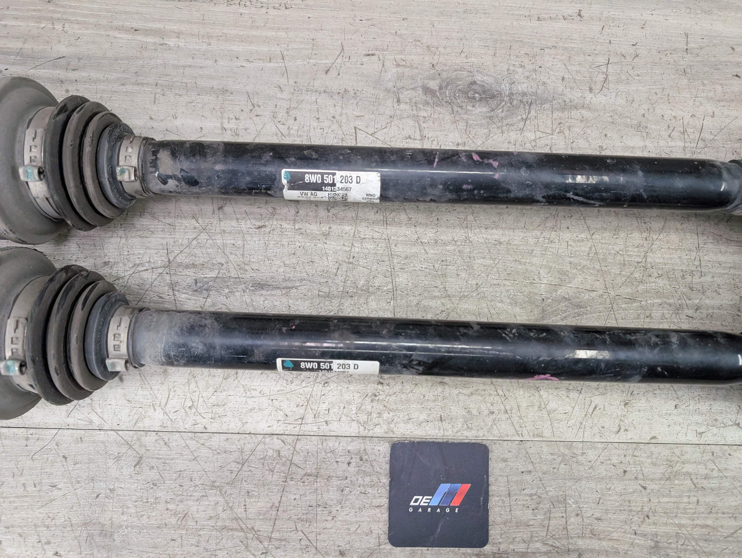 OEM AUDI A4 A5 Quattro Rear Left Right Driver Passenger Half Shaft CV Axle PAIR