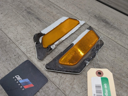 17-19 OEM AUDI A4 S4 S7 Front Left Right Side Marker Light Reflectors SET