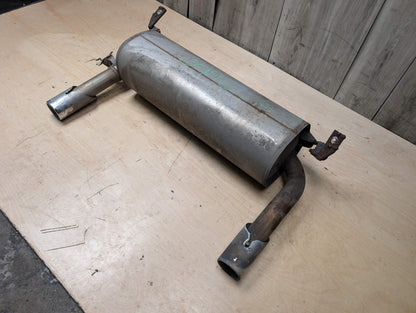17-19 OEM BMW F34 GT 340X Engine B58 Dual Exhaust Pipe Muffler