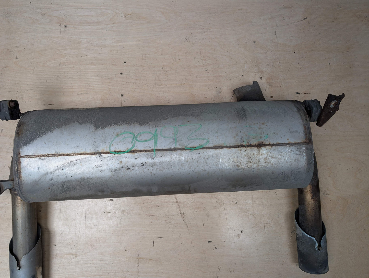 17-19 OEM BMW F34 GT 340X Engine B58 Dual Exhaust Pipe Muffler