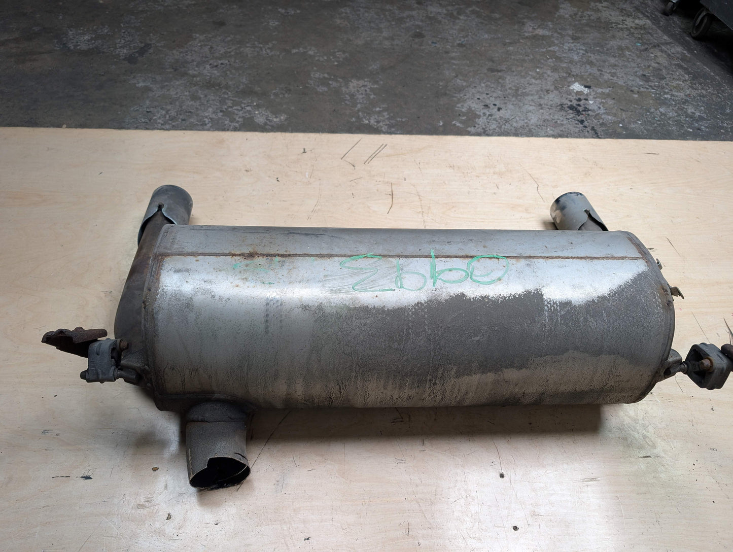 17-19 OEM BMW F34 GT 340X Engine B58 Dual Exhaust Pipe Muffler