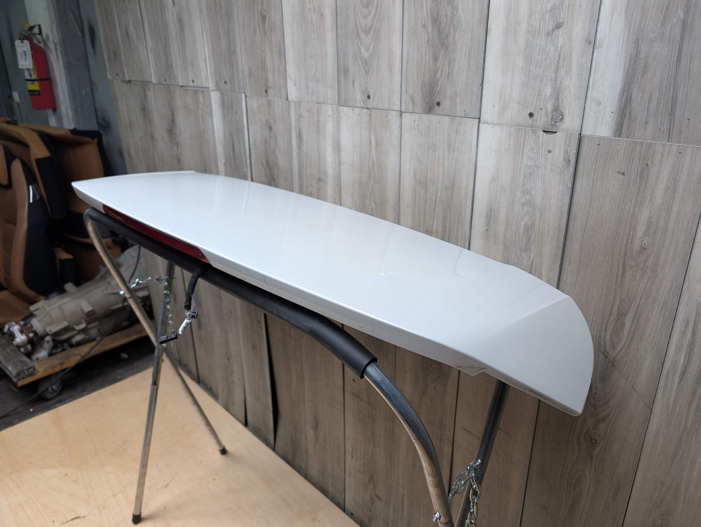 14-18 OEM BMW F15 X5 Rear Door Liftgate Spoiler Wing Molding Brake Light Panel