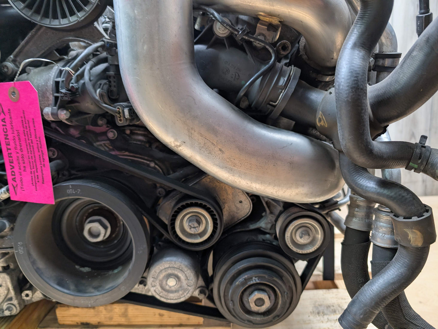 11-20 Mercedes W207 E550 S550 RWD M278 4.6L V8 Engine Motor Assembly OEM 81k RAN