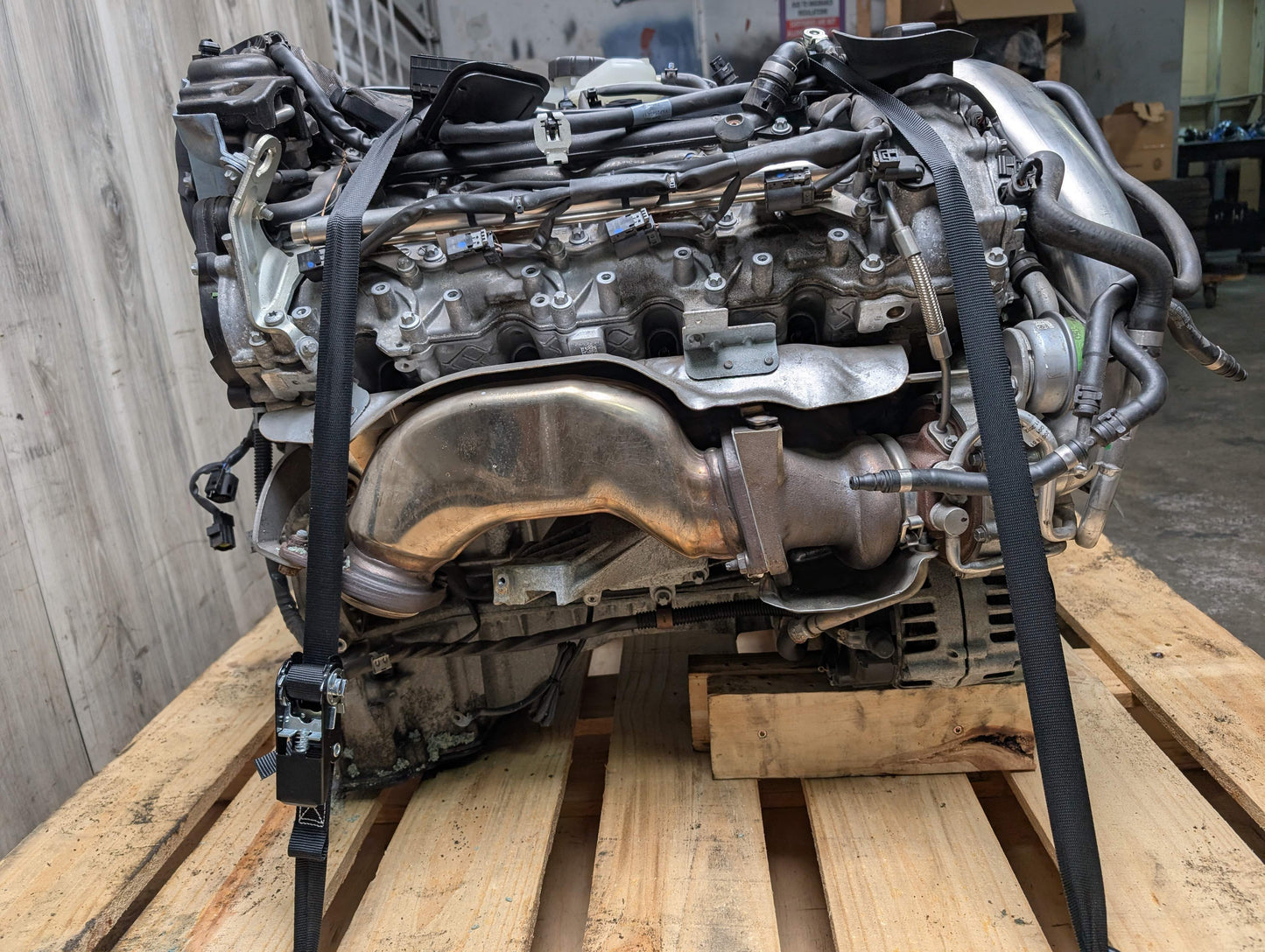11-20 Mercedes W207 E550 S550 RWD M278 4.6L V8 Engine Motor Assembly OEM 81k RAN