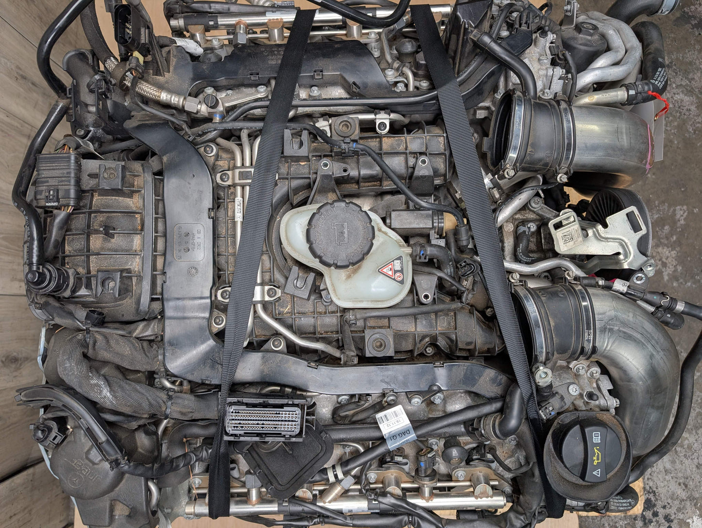 11-20 Mercedes W207 E550 S550 RWD M278 4.6L V8 Engine Motor Assembly OEM 81k RAN