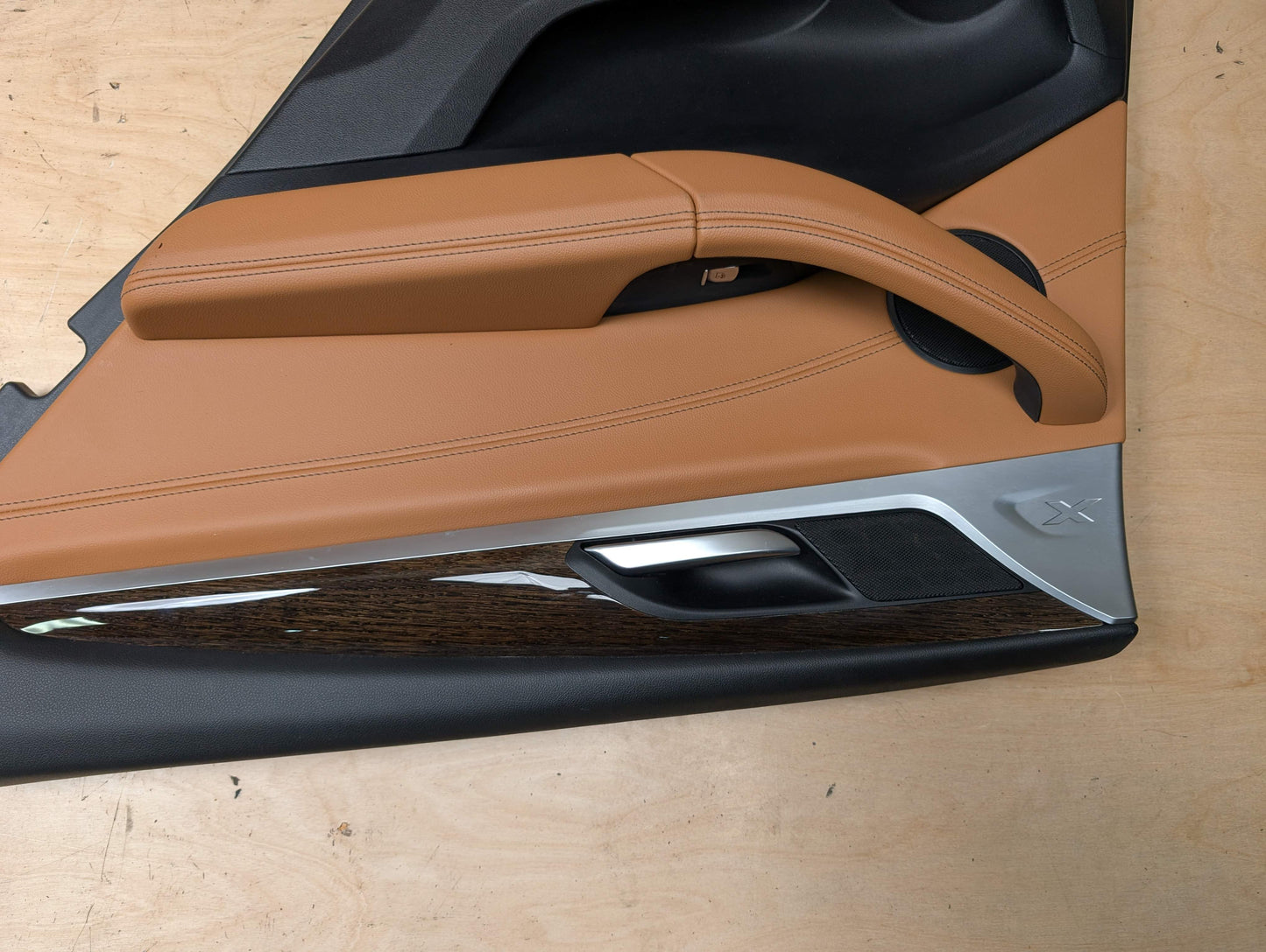 OEM BMW G01 G02 X3 X4 Front Rear Interior Trim Door Panels SET Leather BROWN