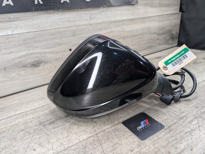17-19 OEM AUDI A4 B9 Front Right Passenger Door Side Mirror Black