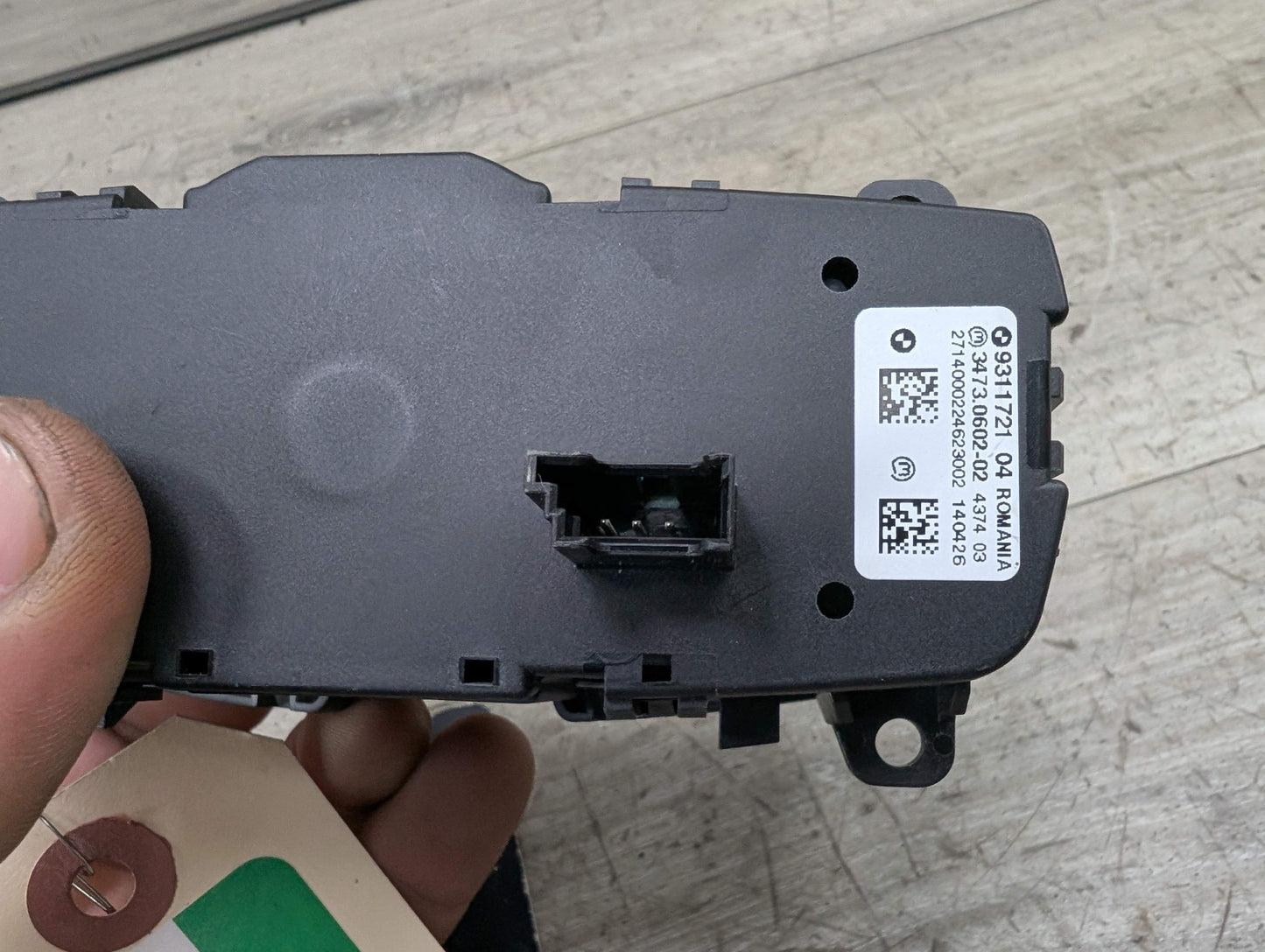 OEM BMW F15 F16 F85 F86 X5 X6 Headlight Switch Control Panel Light Module BLACK