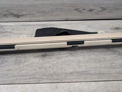 16-22 OEM BMW G12 740 750 Rear Window Parcel Shelf Sun Shade Blind Curtain Beige
