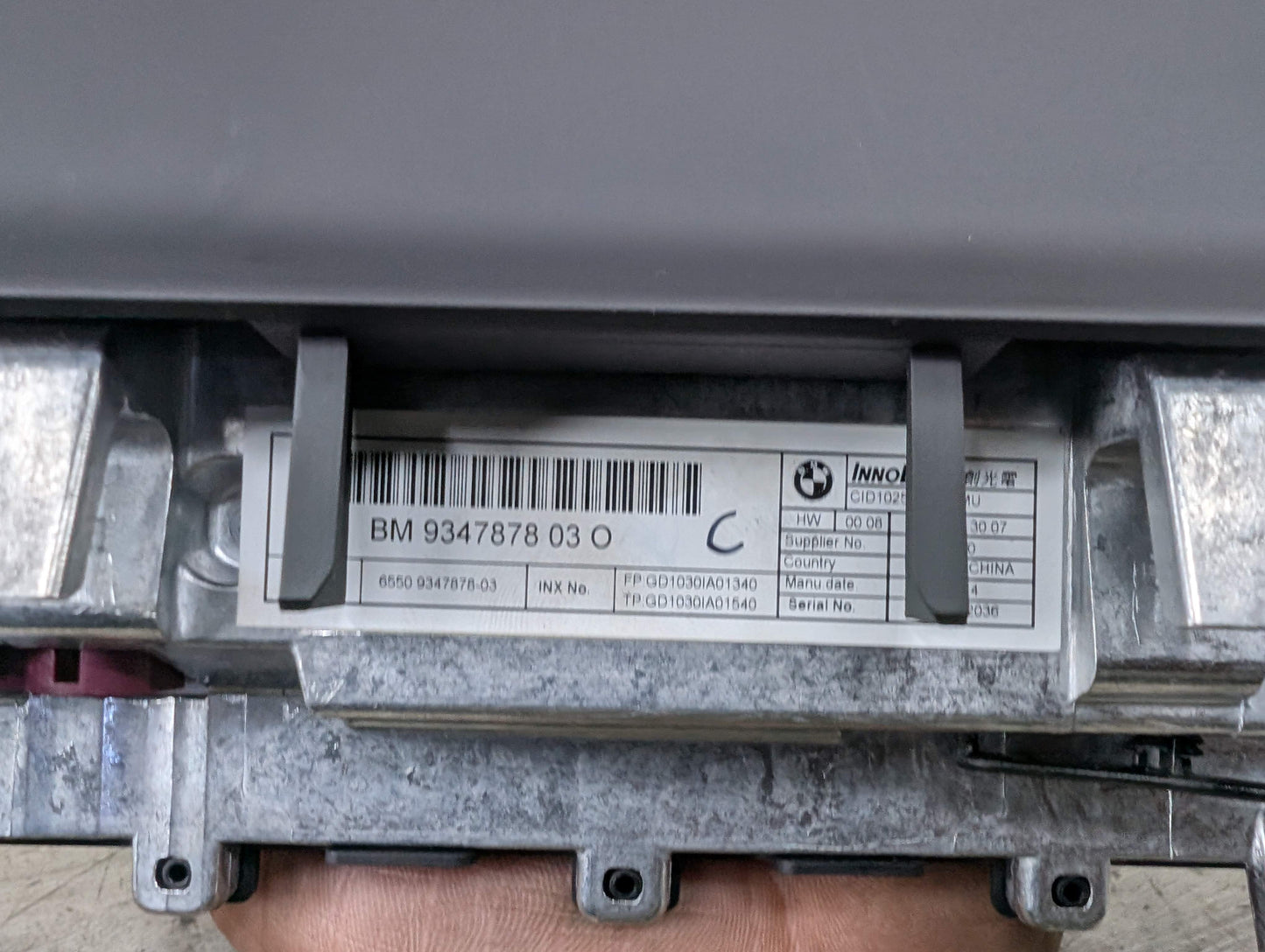 14-19 OEM BMW F15 F16 F85 F86 X5 X6 NBT Central Information Display Screen 10.25