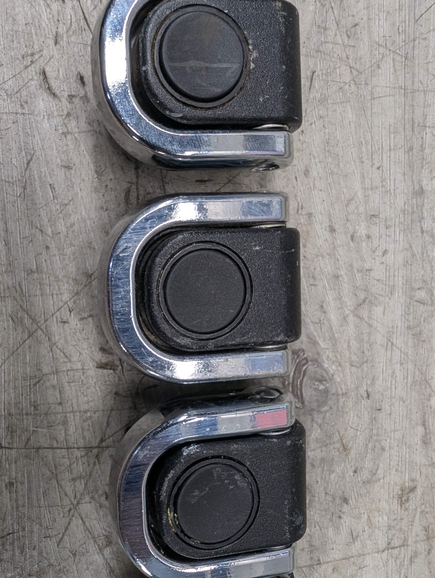 OEM BMW E70 E83 F15 F25 G01 X3 X5 Trunk Cargo Latch Tie Down Hook Clasp Ring (4)