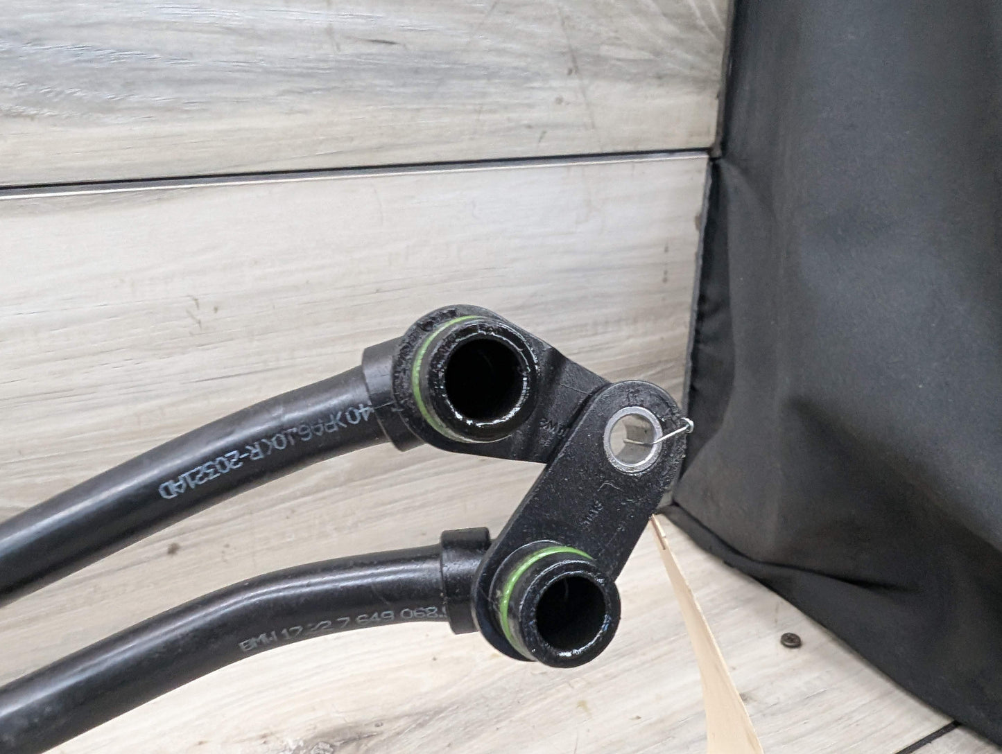 14-19 OEM BMW F15 F16 X5 X6 Transmission Oil Cooler Inlet Outlet Hose Line N55
