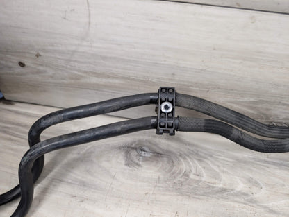 14-19 OEM BMW F15 F16 X5 X6 Transmission Oil Cooler Inlet Outlet Hose Line N55