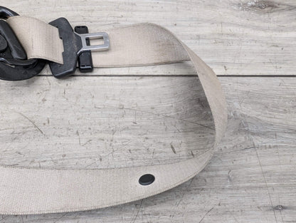 OEM BMW F15 F16 X5 X6 Front Right Passenger Seat Belt Seatbelt Retractor Beige