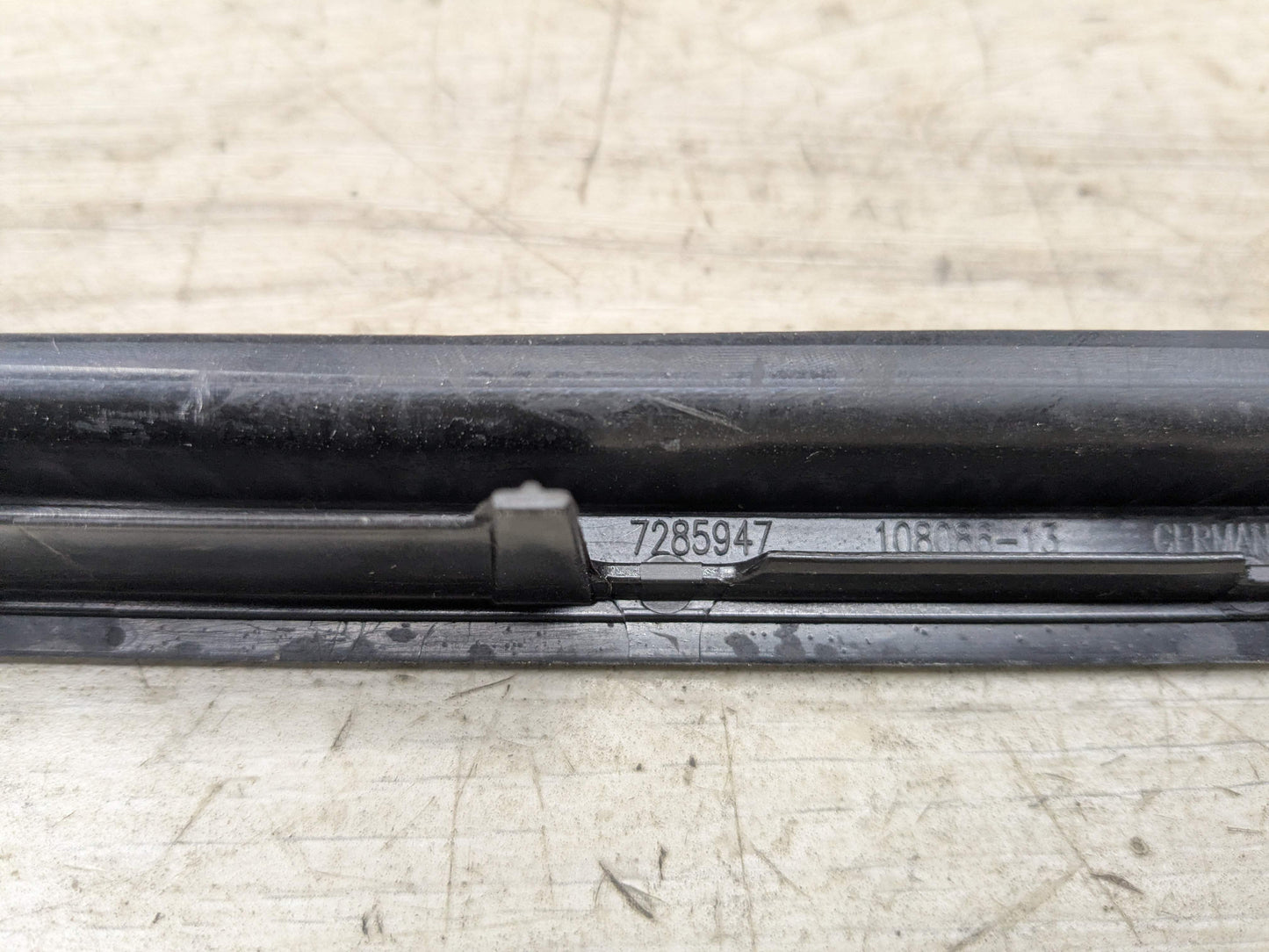 OEM BMW F34 328 330 335 340 Front Left Right Windshield Side Drip Molding PAIR