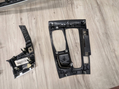 OEM BMW F15 F16 F85 F86 X5 X6 Dash Door Panel Fine Wood Interior Trim Cover SET