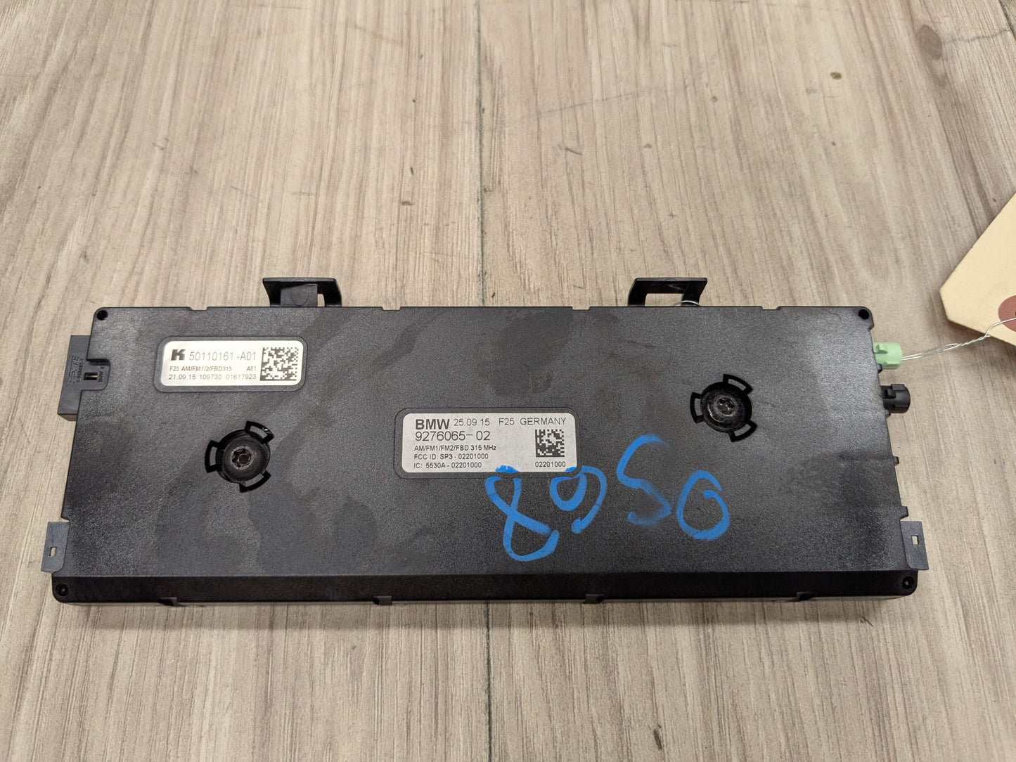 11-17 OEM BMW F25 X3 Antenna Amplifier Diversity Receiver Module 315 MHZ