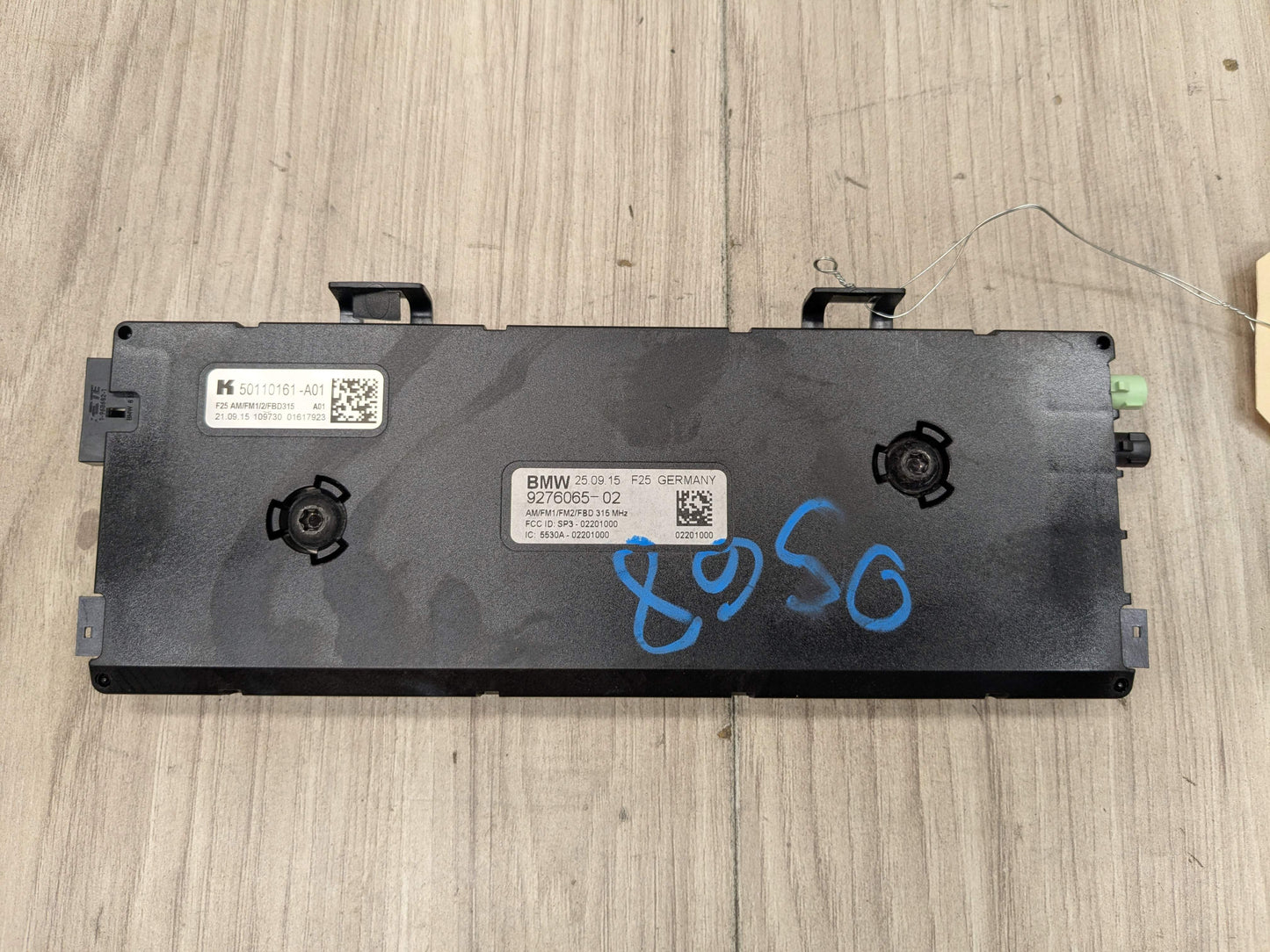 11-17 OEM BMW F25 X3 Antenna Amplifier Diversity Receiver Module 315 MHZ