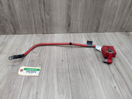 11-18 OEM BMW F25 F26 X3 X4 Battery Plus Pole Terminal Positive Red Cable