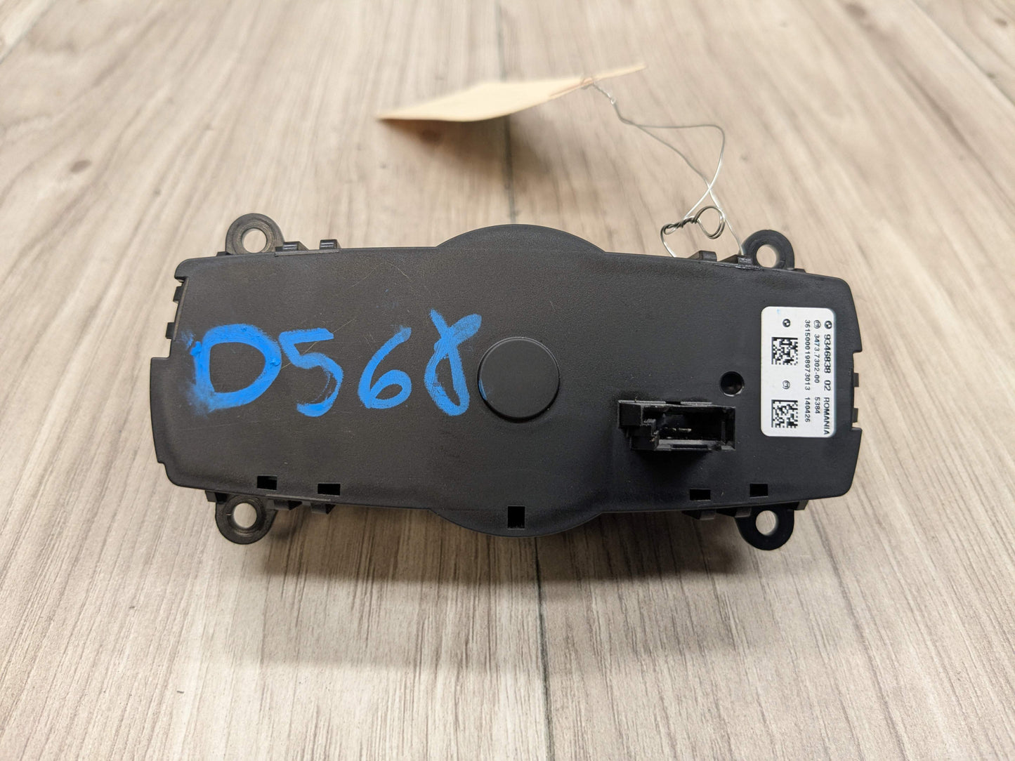 10-18 OEM BMW F13 F10 F06 F25 Headlight Switch Control Panel Light Module BLACK