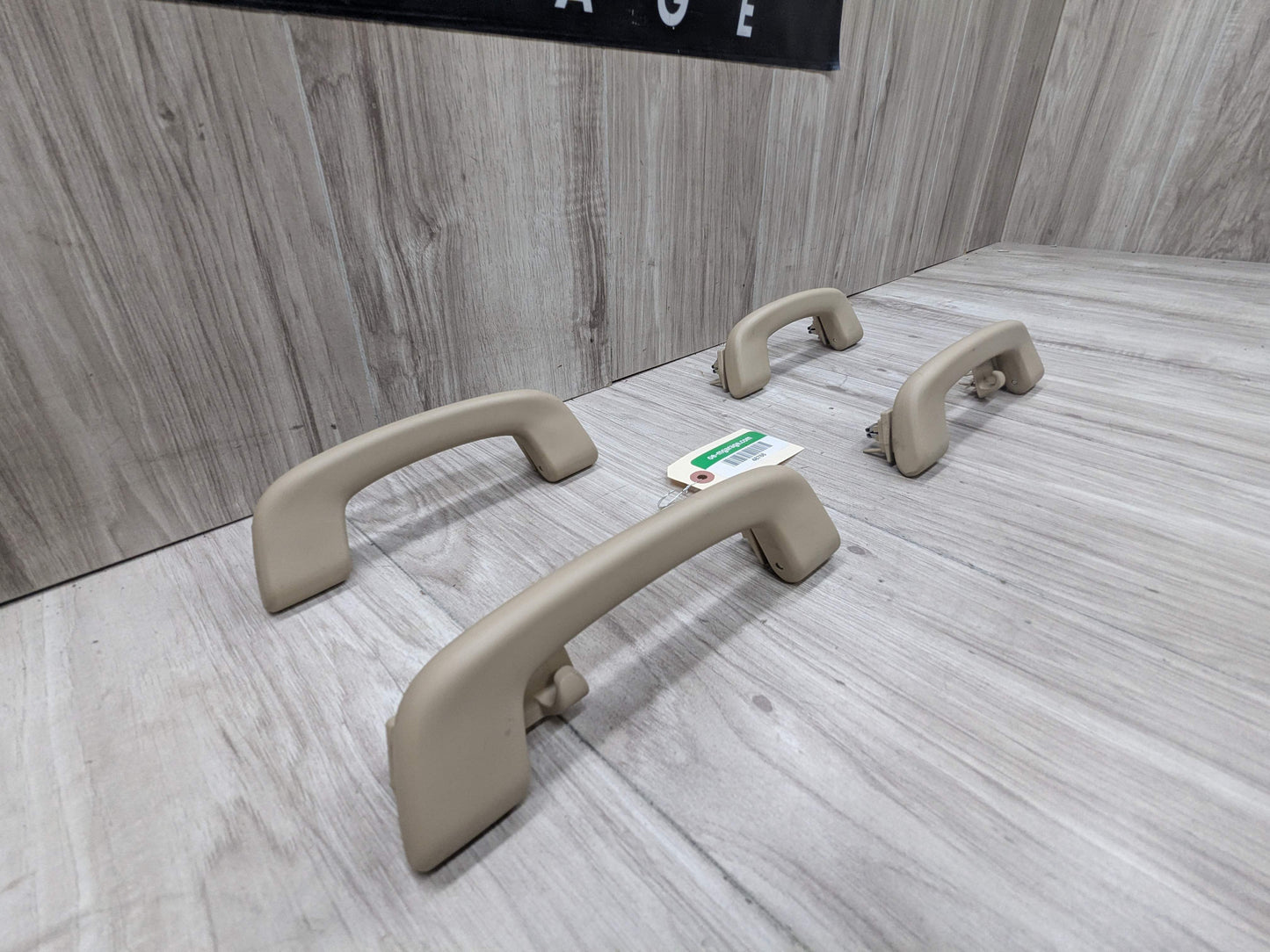 11-17 OEM BMW F25 X3 Interior Roof Top Grab Handles Beige