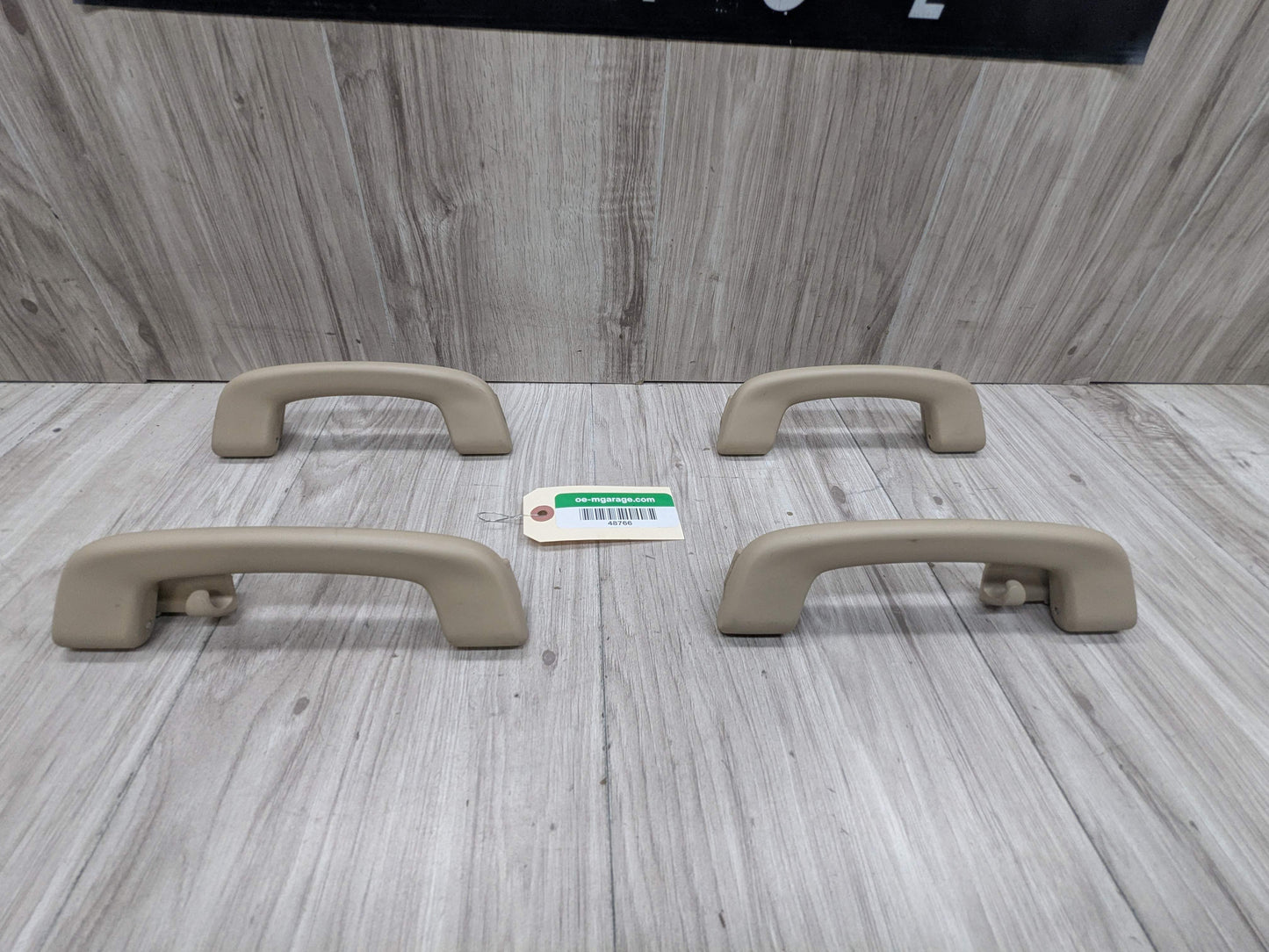 11-17 OEM BMW F25 X3 Interior Roof Top Grab Handles Beige