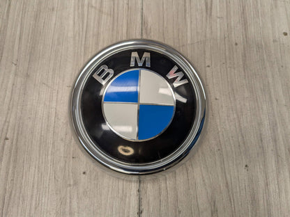 11-17 OEM BMW F25 X3 Rear Liftgate Trunk Lid Round Emblem Genuine