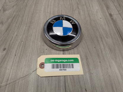 11-17 OEM BMW F25 X3 Rear Liftgate Trunk Lid Round Emblem Genuine