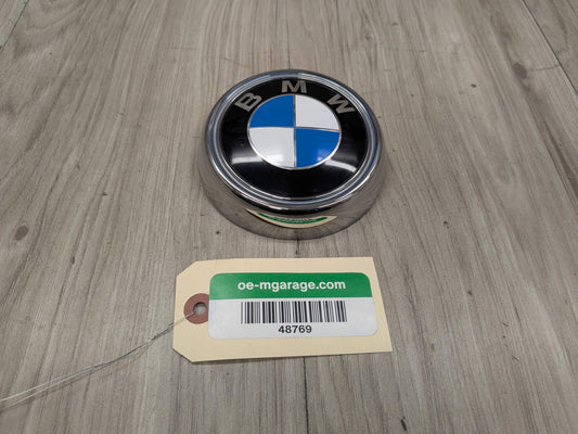11-17 OEM BMW F25 X3 Rear Liftgate Trunk Lid Round Emblem Genuine