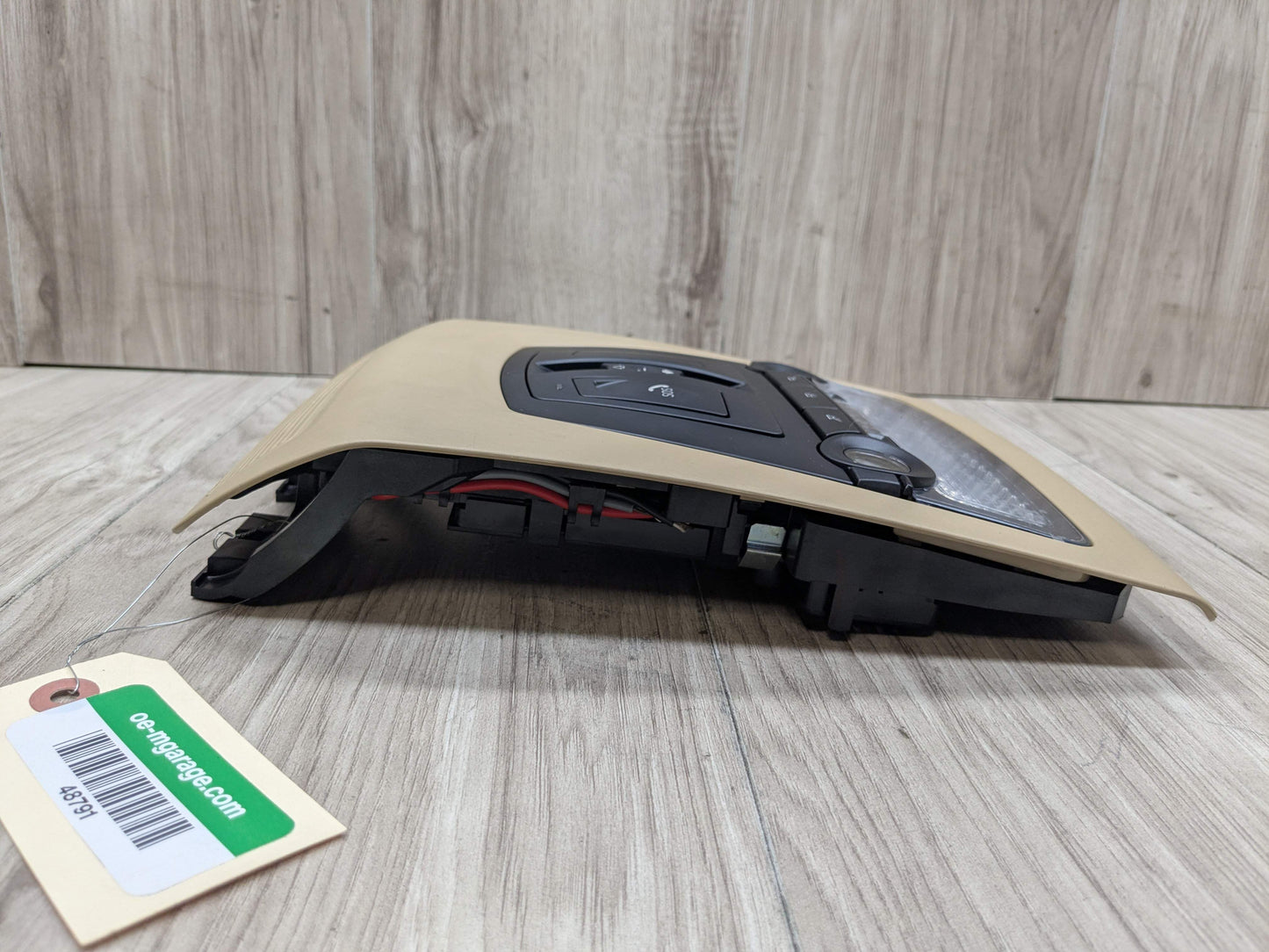 OEM BMW F02* F10* F25 F26 X3 Roof Console Dome Light Sunroof Switch Beige
