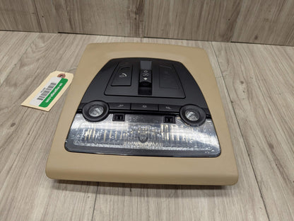 OEM BMW F02* F10* F25 F26 X3 Roof Console Dome Light Sunroof Switch Beige