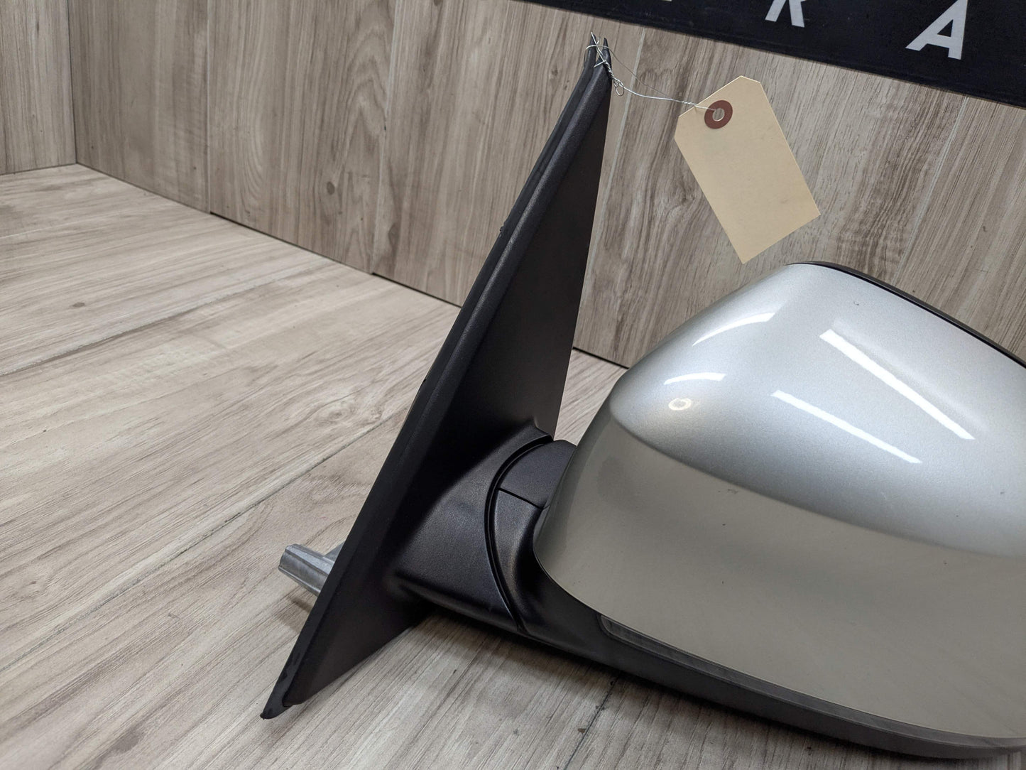 15-17 OEM BMW F25 X3 Left Driver Side Mirror Camera Blind Spot Auto Dip Silver