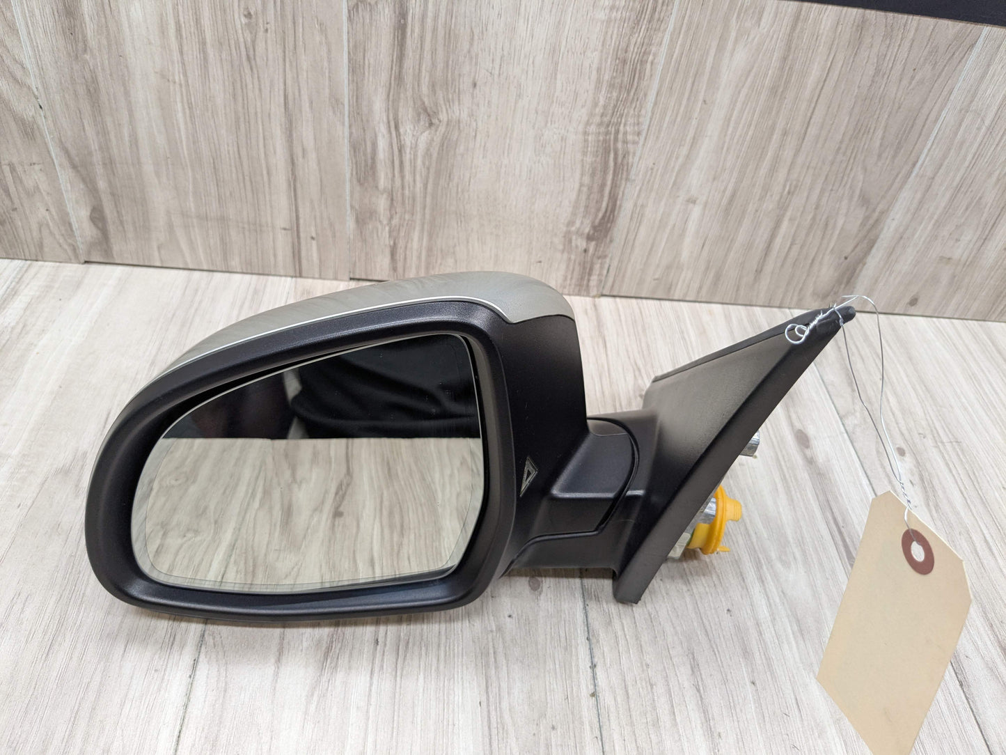 15-17 OEM BMW F25 X3 Left Driver Side Mirror Camera Blind Spot Auto Dip Silver
