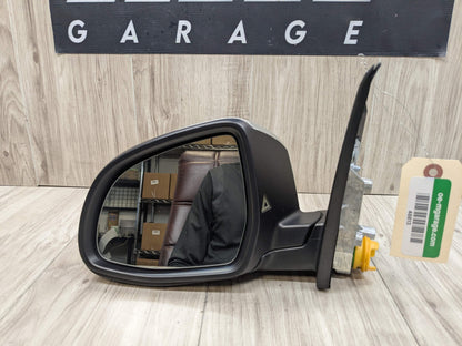 15-17 OEM BMW F25 X3 Left Driver Side Mirror Camera Blind Spot Auto Dip Silver