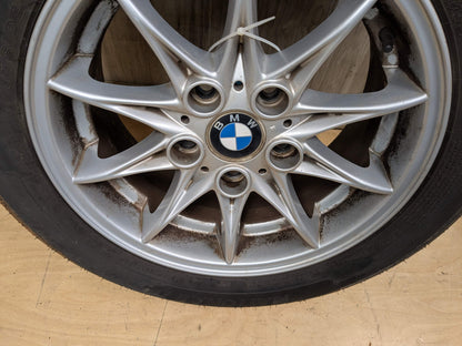 02-08 OEM BMW E85 Z4 Rim Wheel 16x7" ET:47 LA Wheel Star Spoke Style 104