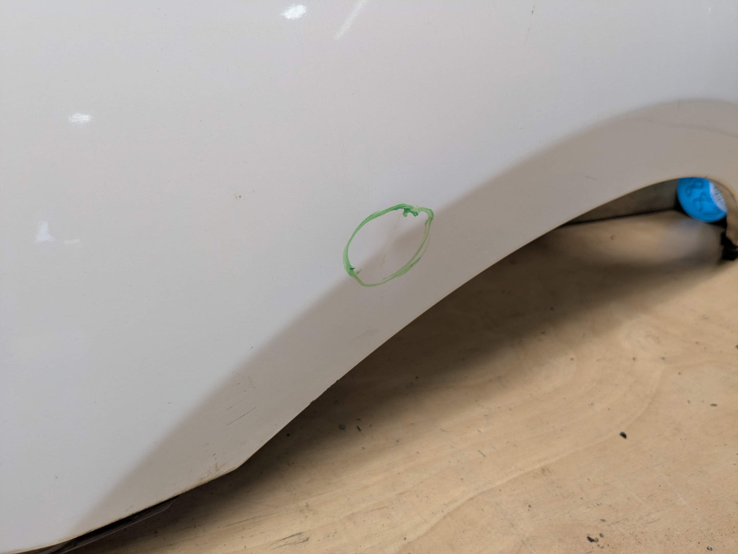 *03-08 OEM BMW E85 Z4 Rear Right Passenger Side Quarter Panel White 300