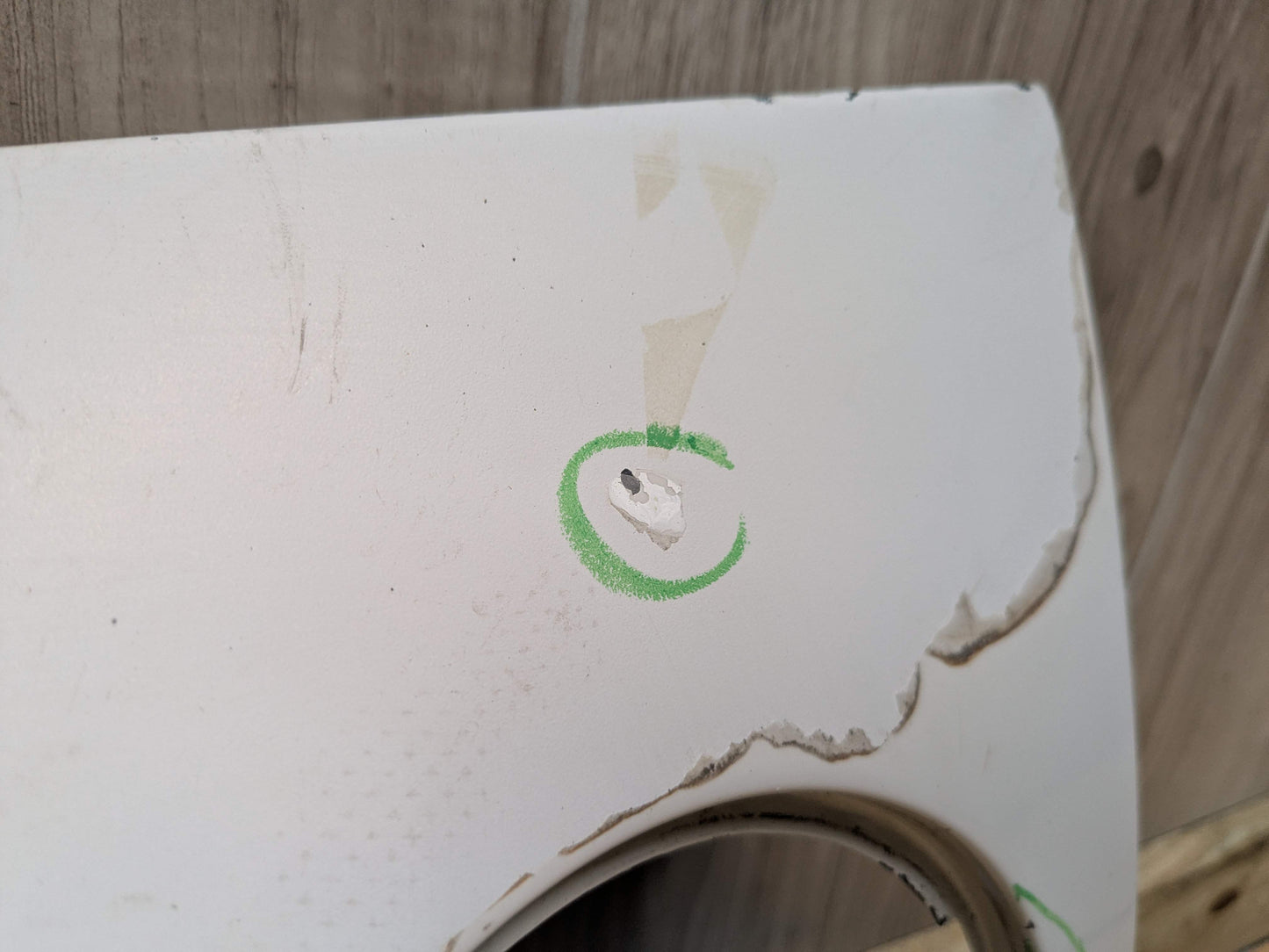 *03-08 OEM BMW E85 Z4 Rear Right Passenger Side Quarter Panel White 300
