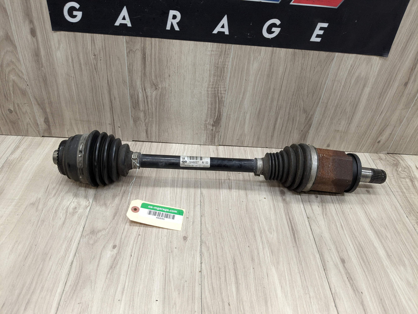 11-17 OEM BMW F25 X3 28iX AWD Front Left Driver Output Shaft CV Axle