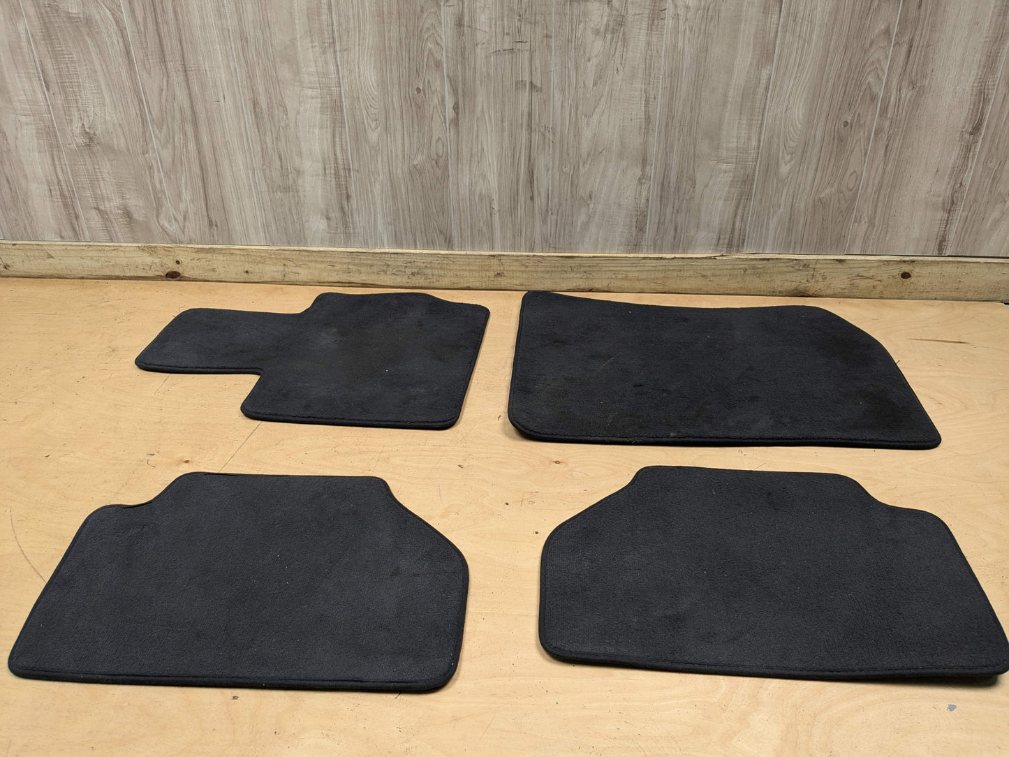 OEM BMW F25 F26 X3 X4 Front Rear Left Right Carpet Floor Mats Black SET