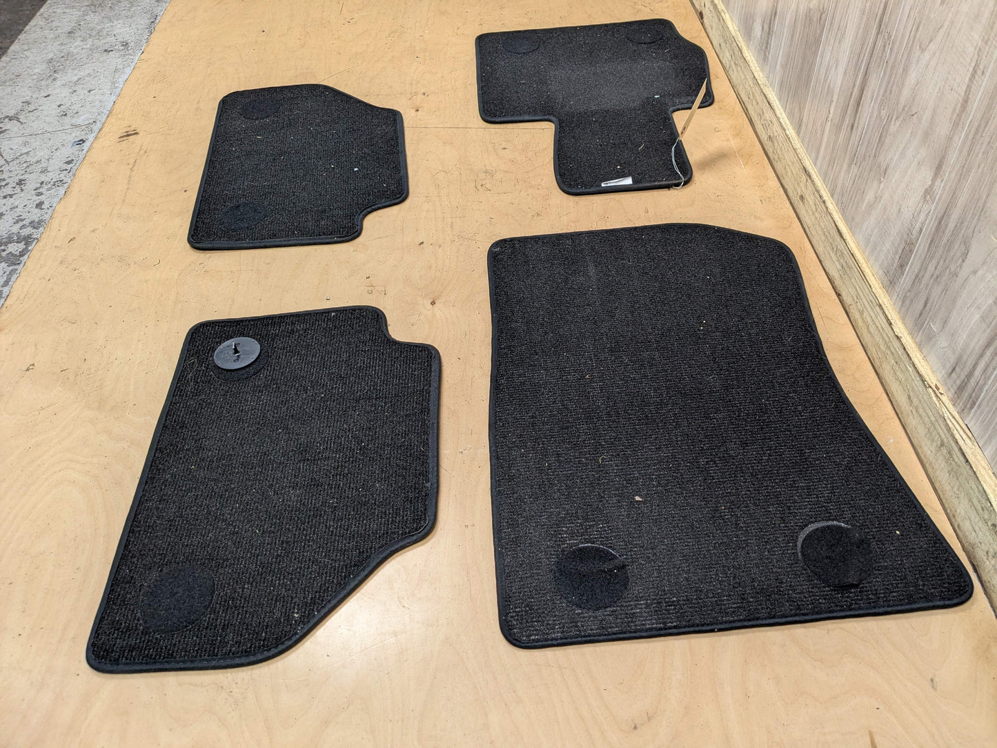 OEM BMW F25 F26 X3 X4 Front Rear Left Right Carpet Floor Mats Black SET