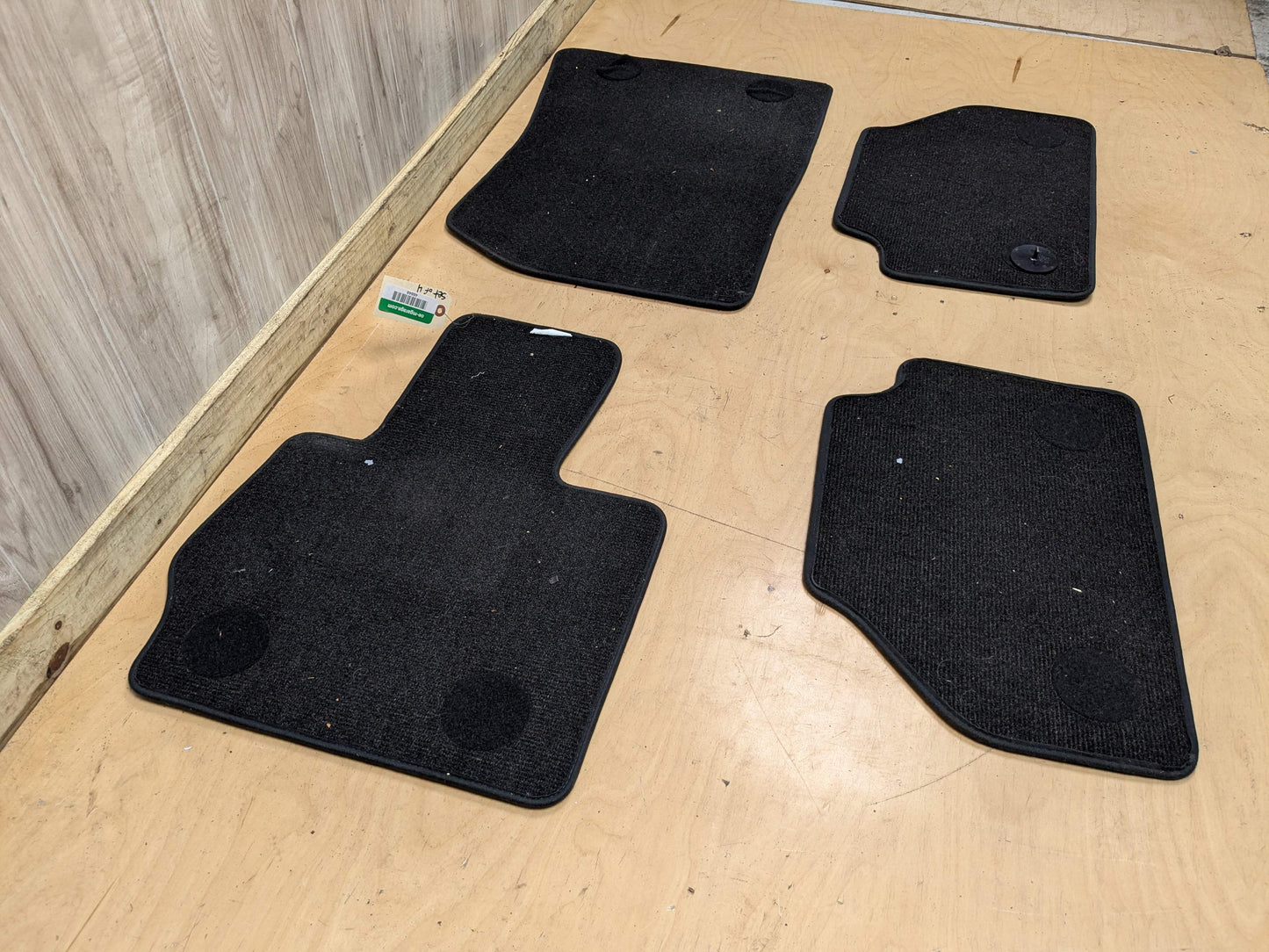 OEM BMW F25 F26 X3 X4 Front Rear Left Right Carpet Floor Mats Black SET