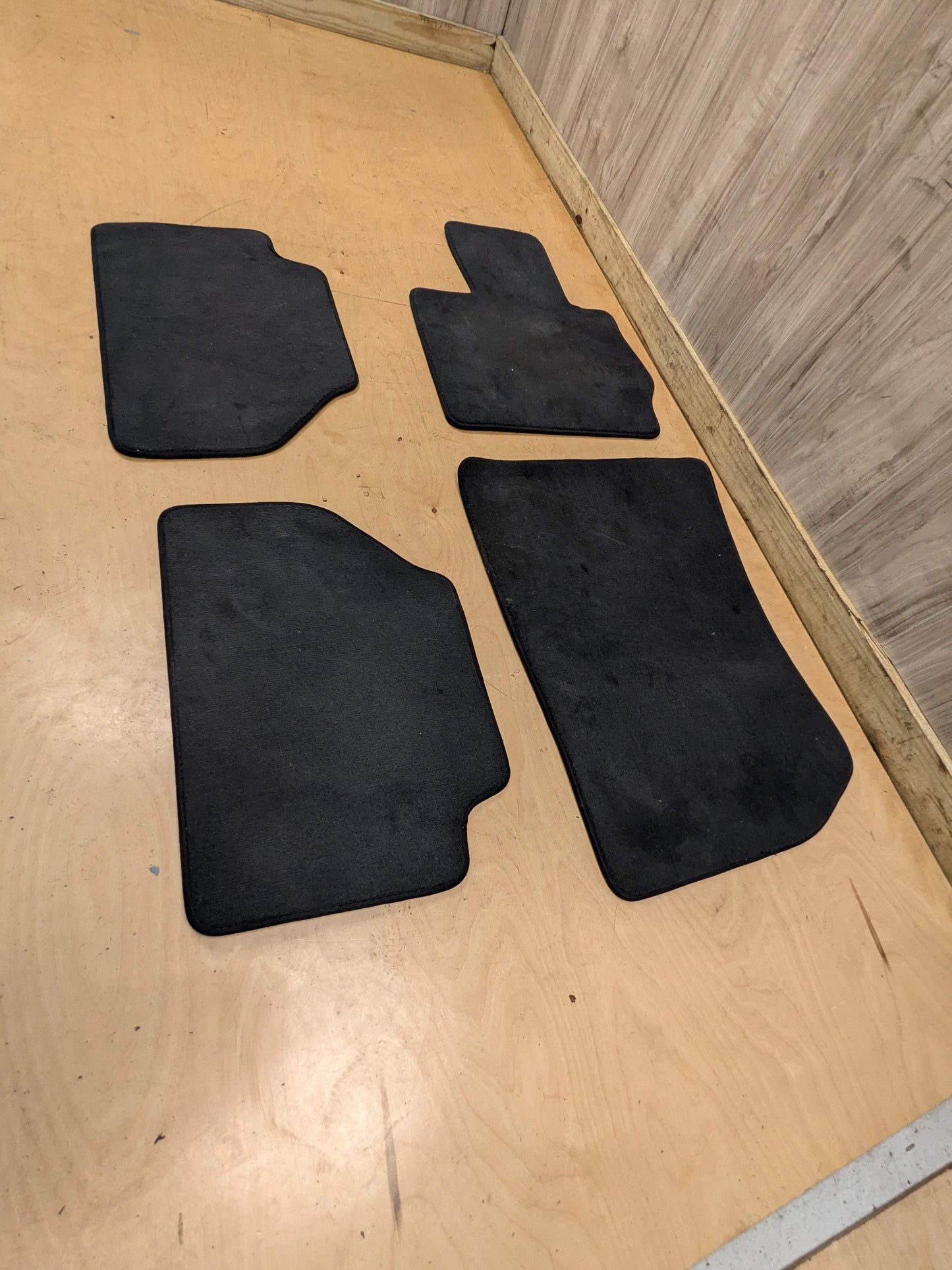 OEM BMW F25 F26 X3 X4 Front Rear Left Right Carpet Floor Mats Black SET