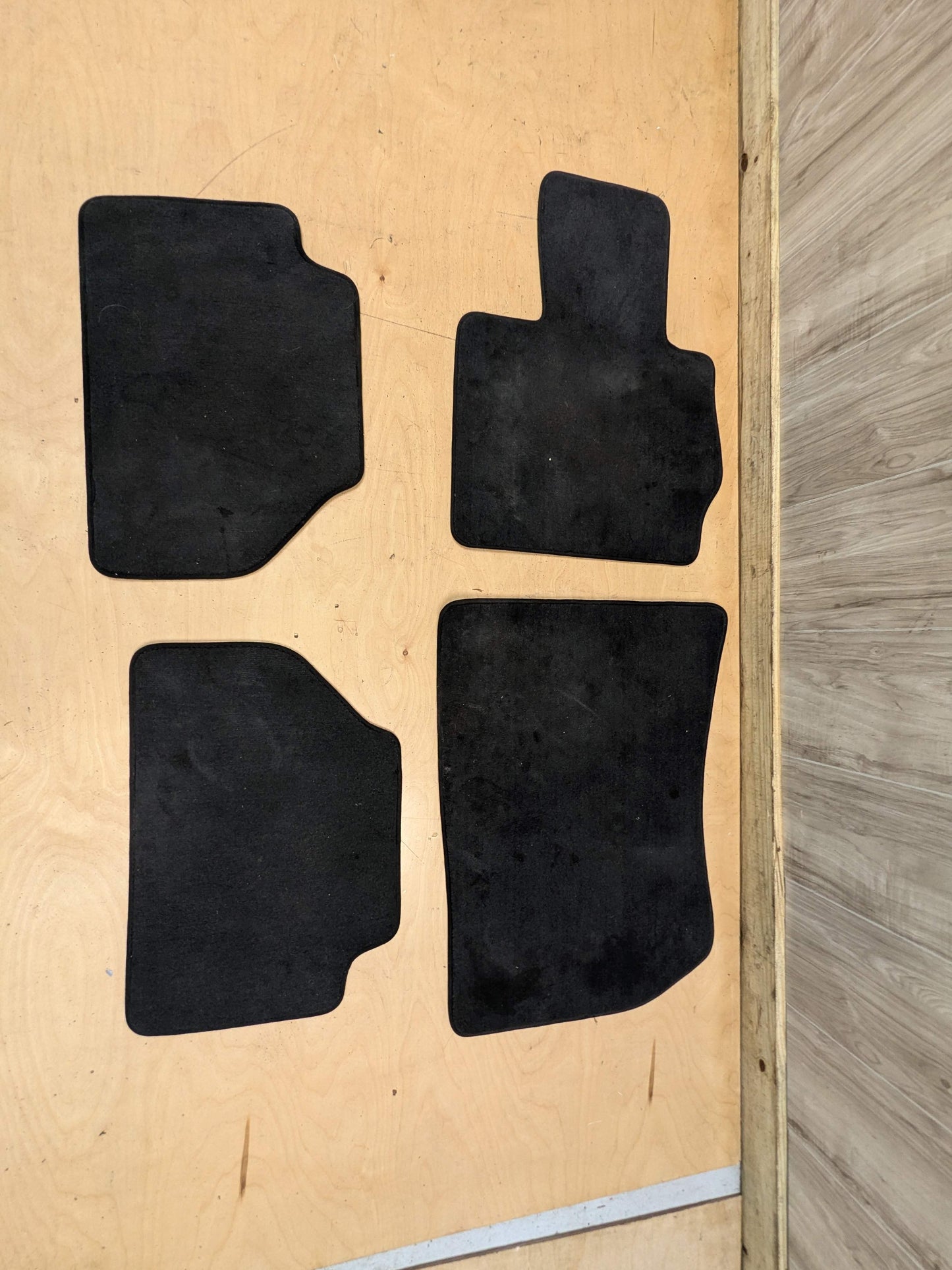OEM BMW F25 F26 X3 X4 Front Rear Left Right Carpet Floor Mats Black SET