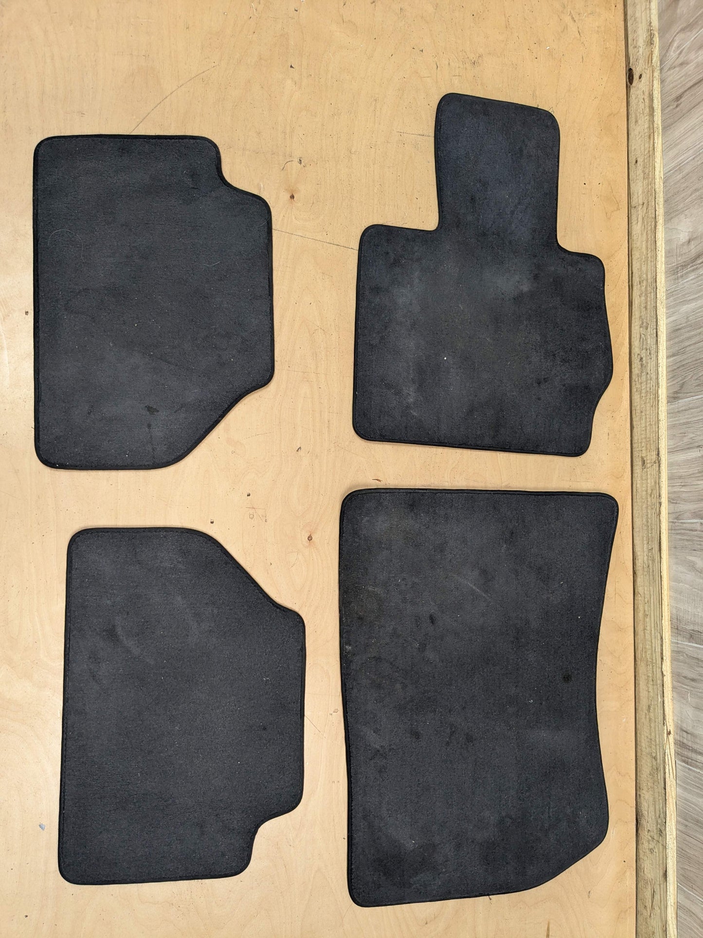 OEM BMW F25 F26 X3 X4 Front Rear Left Right Carpet Floor Mats Black SET